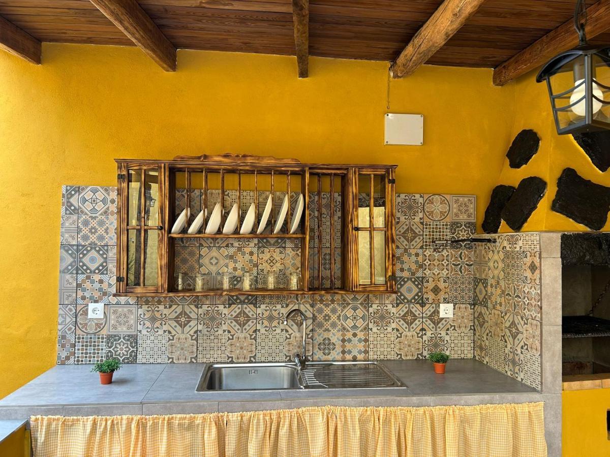 Tradicional Casa Canaria Con Piscina Y Vistas Al Teide Icod De Los Vinos Buitenkant foto