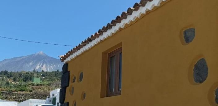 Tradicional Casa Canaria Con Piscina Y Vistas Al Teide Icod De Los Vinos Buitenkant foto