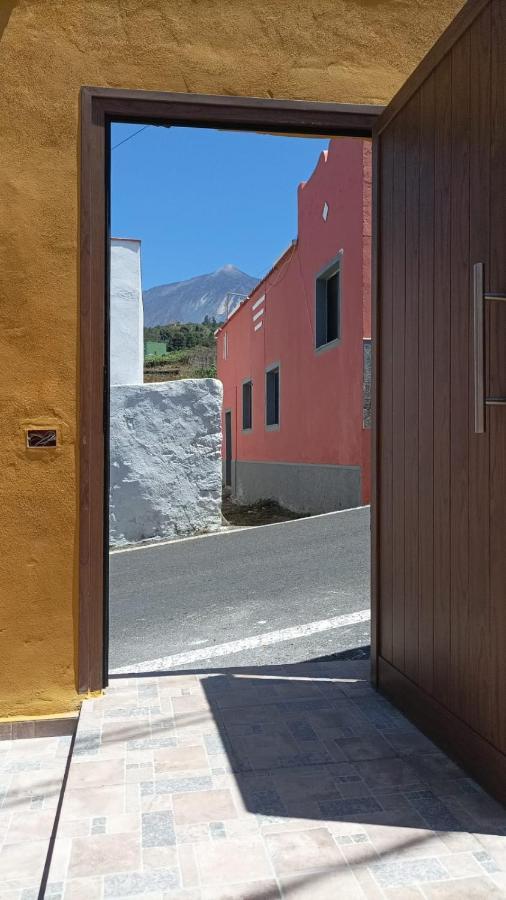 Tradicional Casa Canaria Con Piscina Y Vistas Al Teide Icod De Los Vinos Buitenkant foto