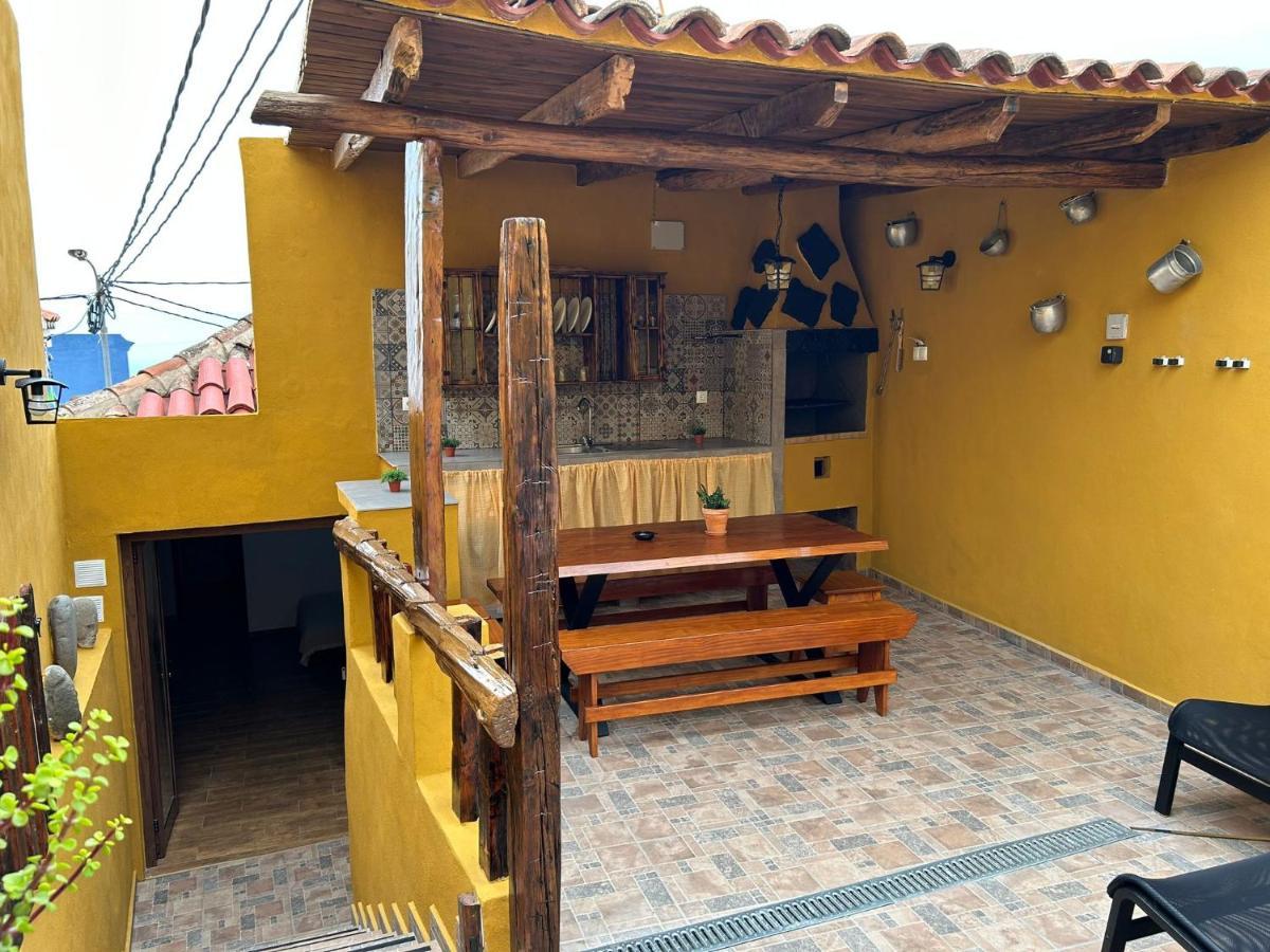 Tradicional Casa Canaria Con Piscina Y Vistas Al Teide Icod De Los Vinos Buitenkant foto