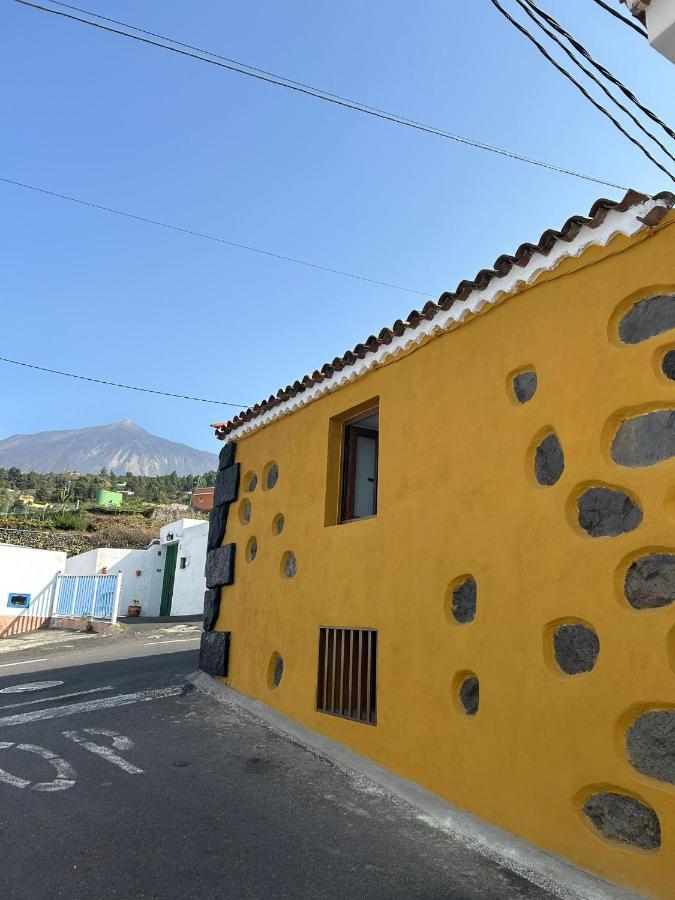 Tradicional Casa Canaria Con Piscina Y Vistas Al Teide Icod De Los Vinos Buitenkant foto