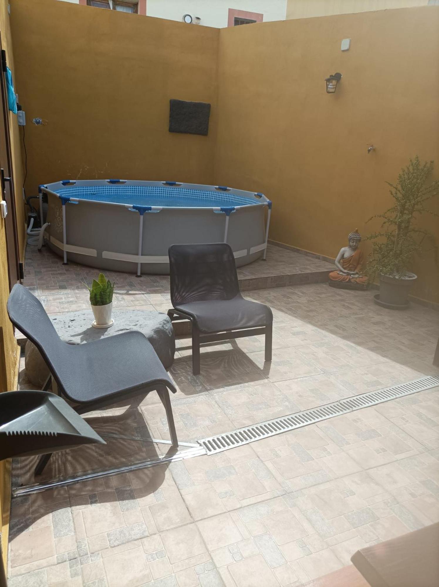 Tradicional Casa Canaria Con Piscina Y Vistas Al Teide Icod De Los Vinos Buitenkant foto