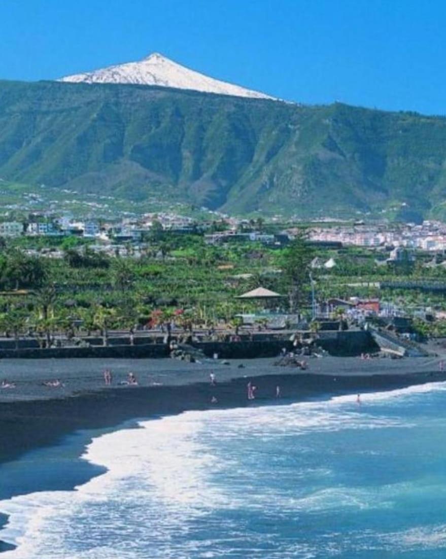 Tradicional Casa Canaria Con Piscina Y Vistas Al Teide Icod De Los Vinos Buitenkant foto