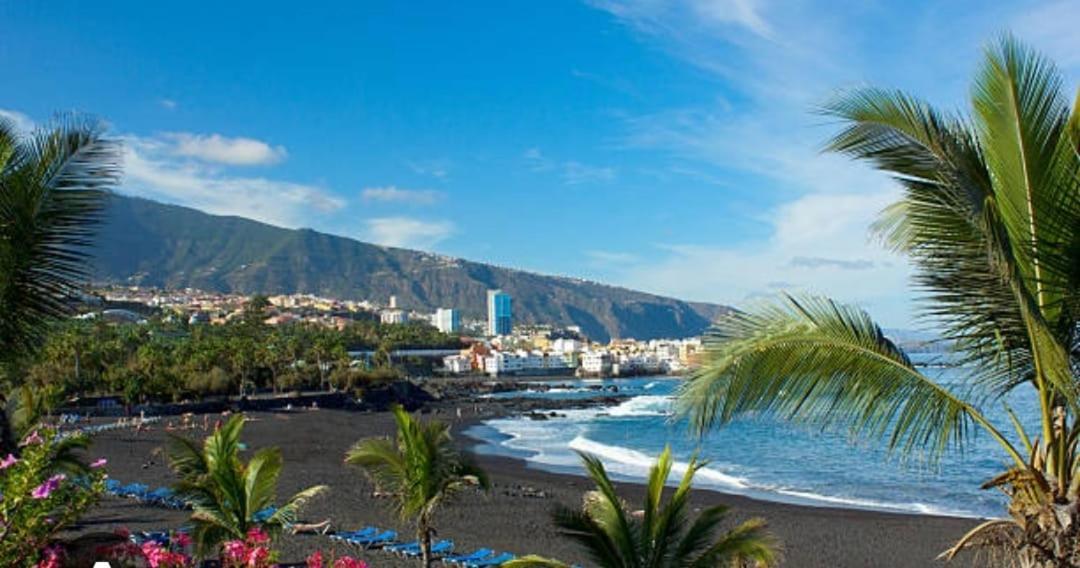 Tradicional Casa Canaria Con Piscina Y Vistas Al Teide Icod De Los Vinos Buitenkant foto